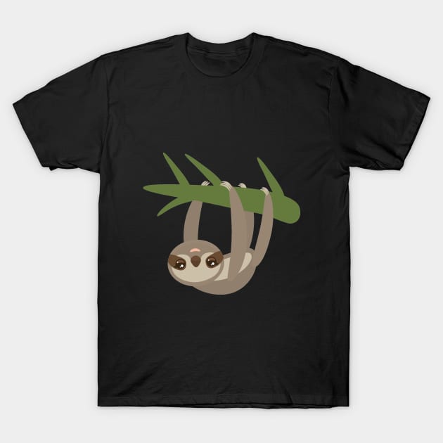 cute sloth, illustration T-Shirt by EkaterinaP